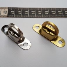 Draaiknop voor ring 22 x 13 mm
